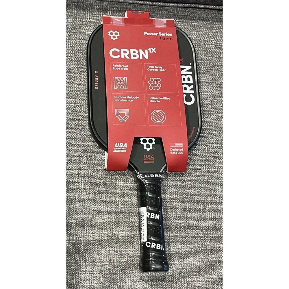 NEW CRBN 1X, 14mm Elongated Power Series Pickleball Paddle